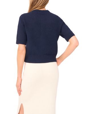 Lenae Crewneck Cardigan Sweater