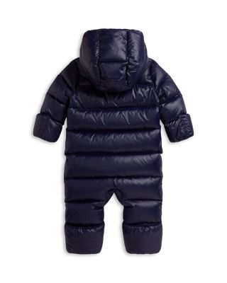 Polo Boys' Letterman Down Hooded Bunting - Baby