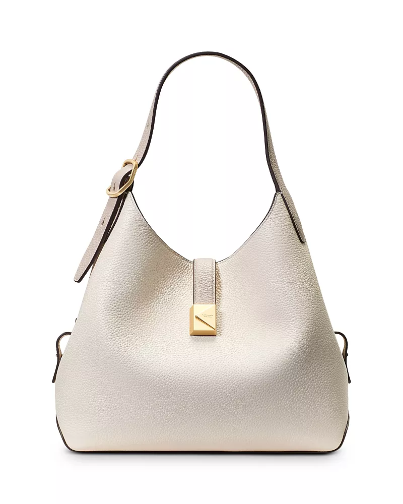 kate spade new york Deco Color Blocked Pebbled Leather Small Crossbody Tote