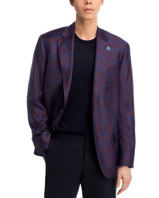 New York Plaid Classic Fit Sport Coat