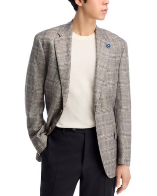 Plaid Classic Fit Sport Coat