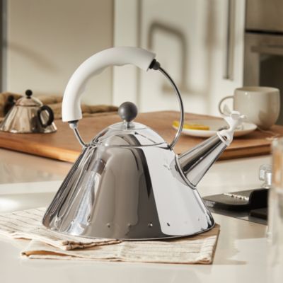 Michael Graves White Handle Tea Kettle