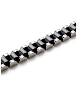  Ora Silver Ceramic Watch Strap Bracelet
