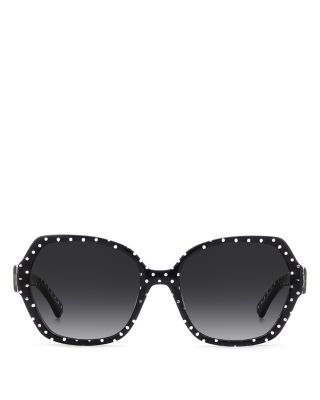 Layne Square Geometrical Sunglasses, 57mm