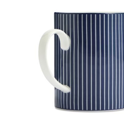 GIO 11.5 oz. Mug, Pinstripe Blue