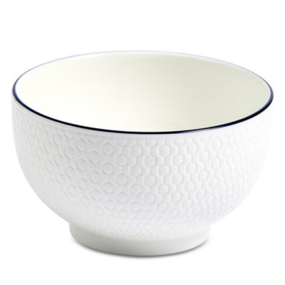 Gio 4.3" Bowl, Blue Line