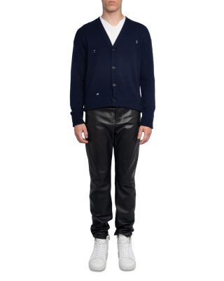 Mirko LC Destroy Wool Blend Cardigan