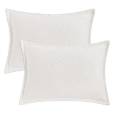 Signature Pebbled Matelass&eacute; Standard Sham, Pair