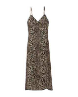 Ramelil Soft Leopard Print Dress