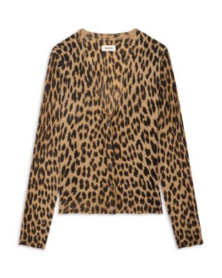 Manala CP Print Leo Cashmere Cardigan 