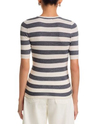 Striped Wool Top