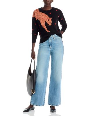 Cheetah Stars Jacquard Sweater