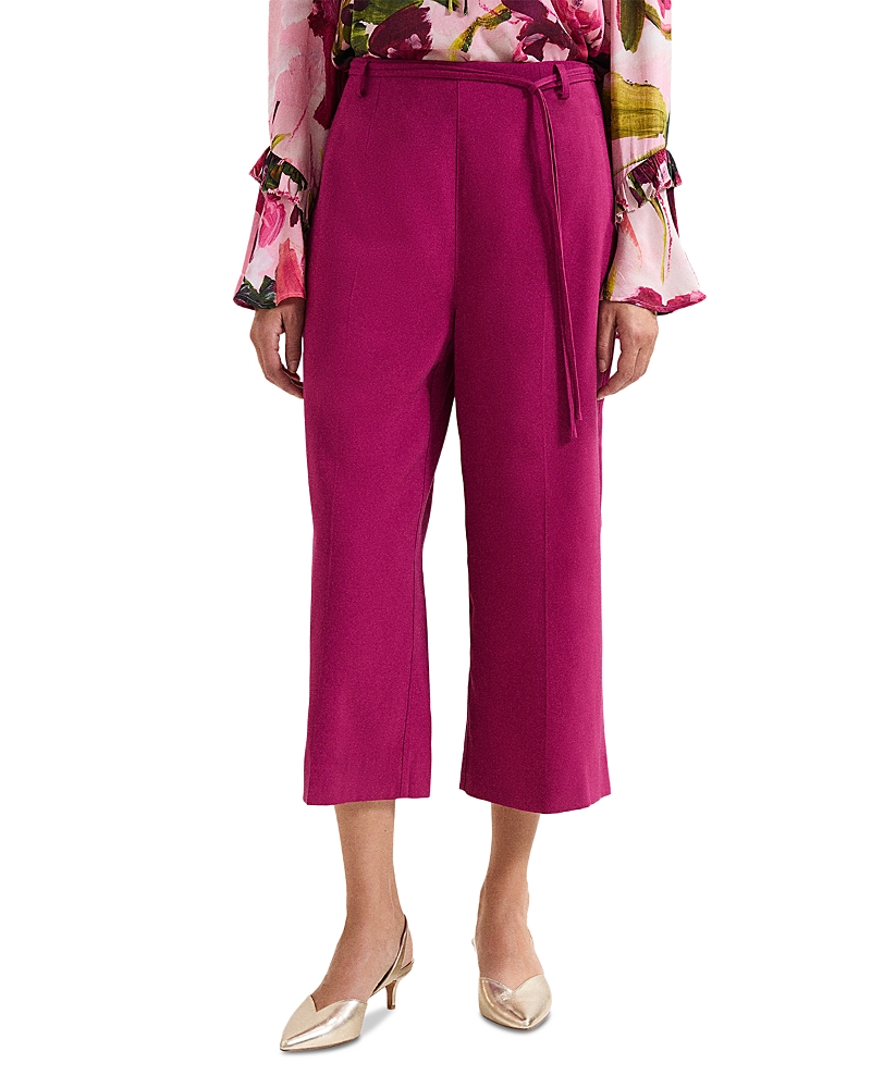 Phase Eight Aubrietta Culotte Pants In Pink