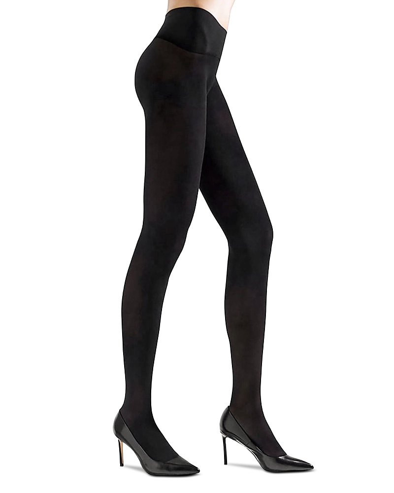 Natori 2-pack Revolutionary Seamless Opaque Tights In Blue