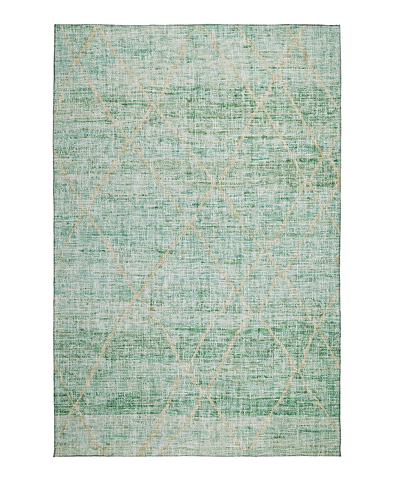 Dalyn Rug Company Dalyn Portico Washable Po1 Area Rug, 10' X 14' In Green