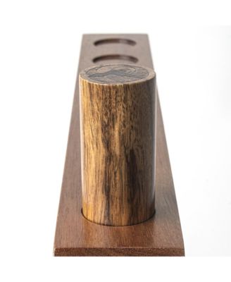 Acacia Globetrotter Tabletop Hook & Ring Game Square Post