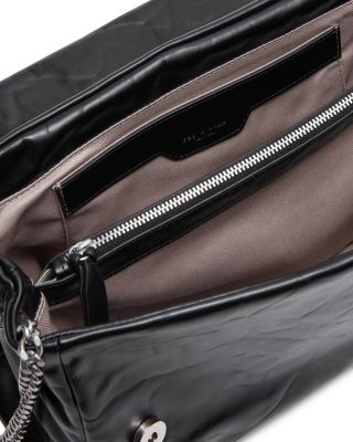 Chelsea Leather Large Flap Shoulder Bag