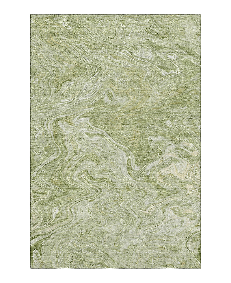 Dalyn Rug Company Dalyn Ravenna Washable Rn8 Area Rug, 3' X 5' In Green