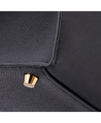 Kelly 28 Handbag Black Epsom with Gold Hardware