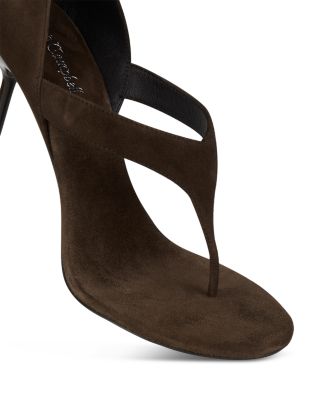 Women's Rhian Suede Thong Pumps