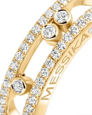 Diamond Baby Move Pavé Ring in 18K Gold, 0.23 tcw