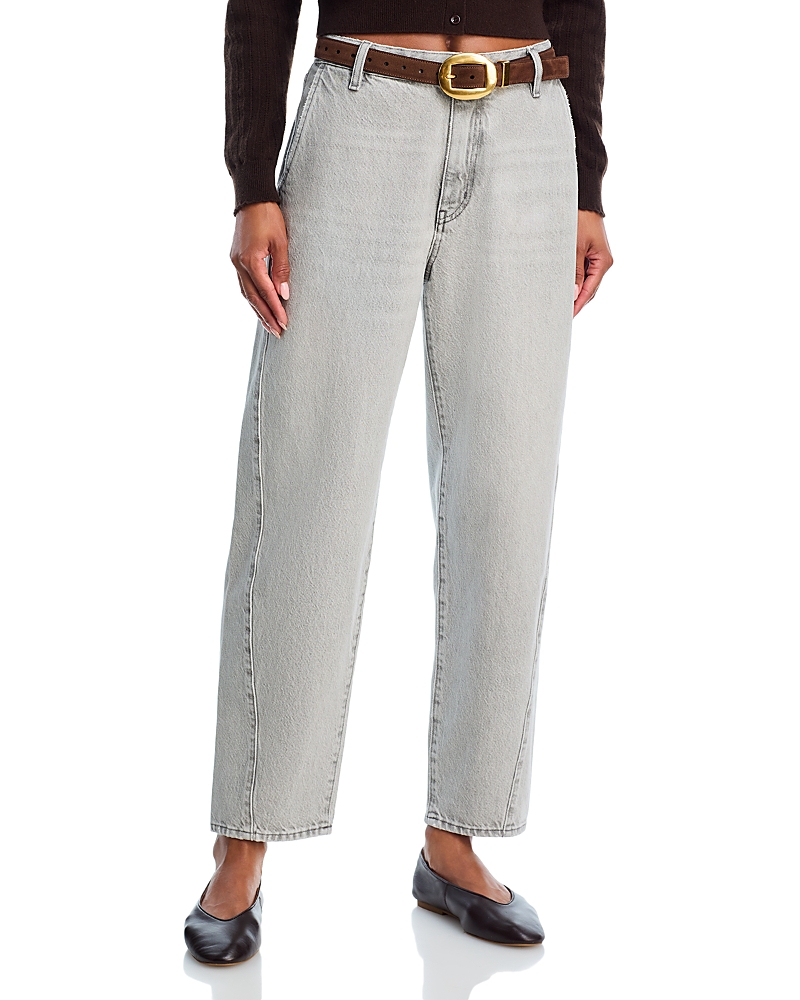 Frame The Candle High Rise Ankle Straight Leg Jeans In Chemical