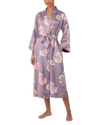 Long Sleeve Long Kimono Robe