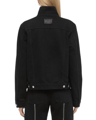 Funnel Neck Trucker Jacket 