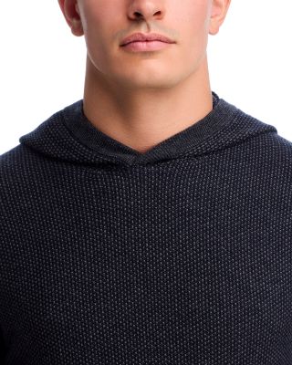 Geo Jacquard Long Sleeve Hoodie