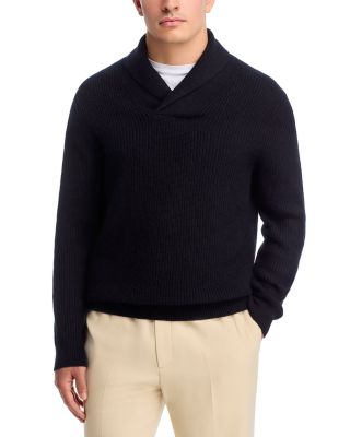 Shaker Shawl Collar Sweater