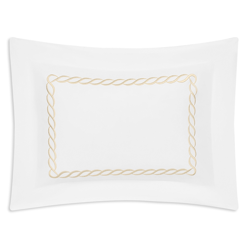 Matouk Classic Chain Boudoir Sham In White