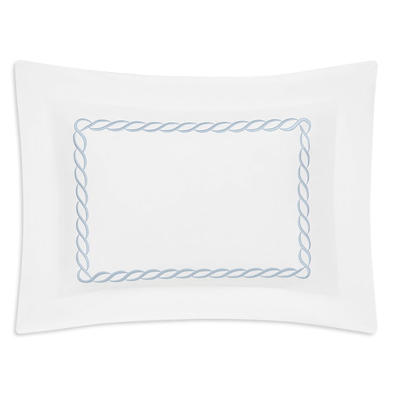 Matouk Classic Chain Boudoir Sham In Blue
