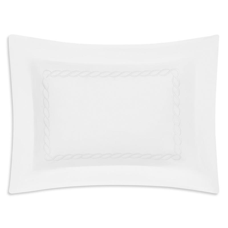 Matouk Classic Chain Boudoir Sham In White