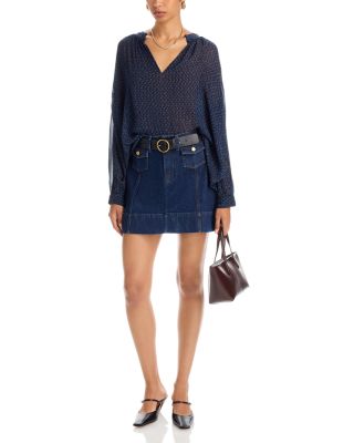 Jannelle Skirt Mini Denim Skirt