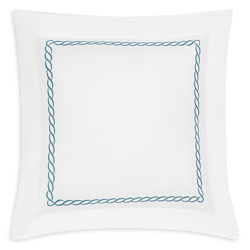 Matouk Classic Chain Euro Sham In Blue