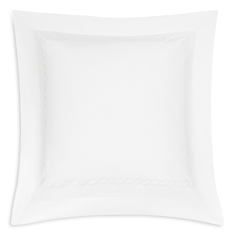 Matouk Classic Chain Euro Sham In White