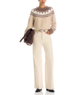 Beth Wool Fair Isle Sweater