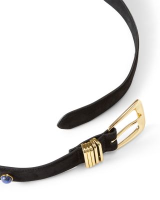 Women's Stone Embellished Arch Belt