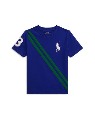 Ralph Lauren - Boys' Big Pony Heavyweight Cotton Jersey Tee - Big Kid, Little Kid