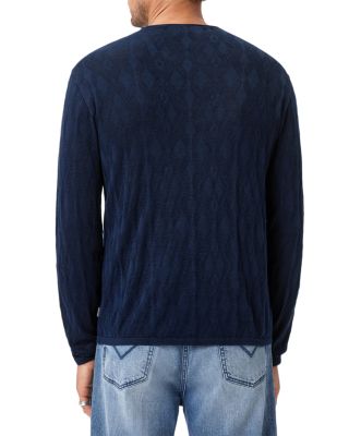 Brycen Broken Argyle Texture Sweater