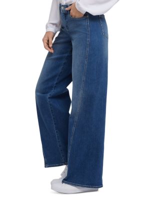 Teresa Wide Leg Jeans in Romantic Indigo