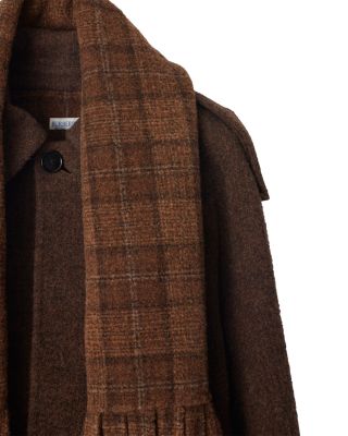 Detachable Scarf Jacket