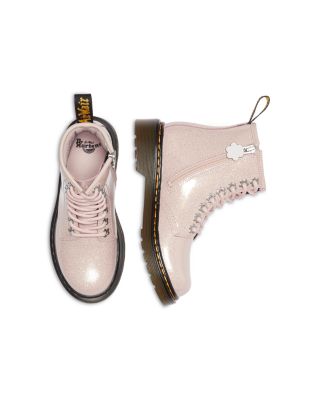 Girls' Toddler 1460 Glitter Lace Up Boots - Toddler