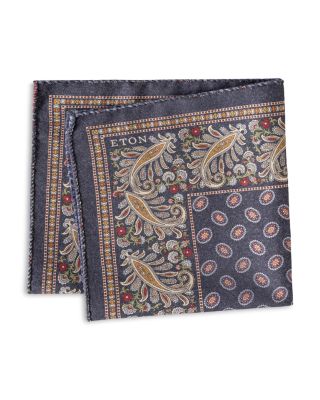 Two Face Wool Pocket Square