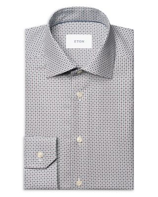 Contemporary Fit Geometric Shirt