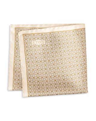 Geometric Silk Pocket Square