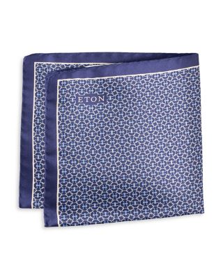 Geometric Silk Pocket Square