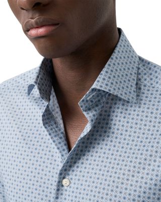 Slim Fit Geometric Shirt