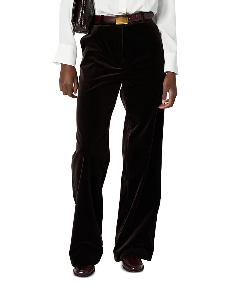 Gerard Darel Clotilde Pants In Brown