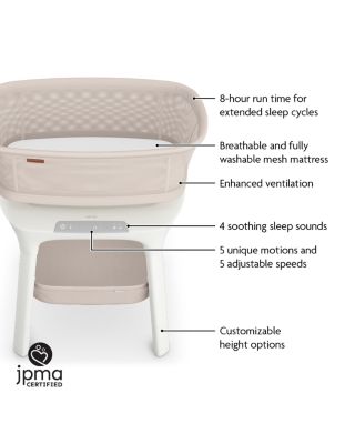 Soma Smart Bassinet - Charlie - Sand M&eacute;lange 